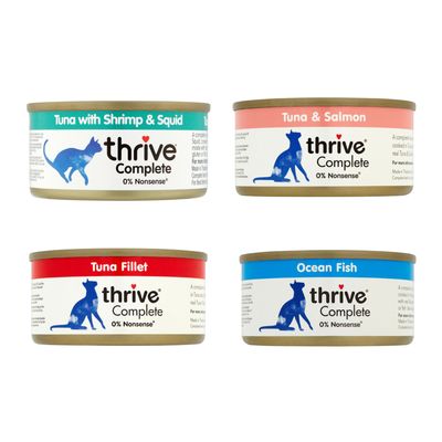 Thrive Complete Chicken Breast, 24 Dosen à 75 g. Katzenfutter mit 0% Nonsense.