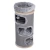 Tiragraffi a torre Natural Paradise Primrose Mis. L - H 88 x Ø 39 cm - grigio
