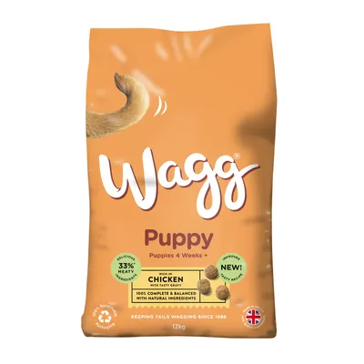 Wagg Puppy Complete with Chicken - Economy Pack: 2 x 12kg Wagg Puppy Complete with Chicken - Economy Pack: 2 x 12kg