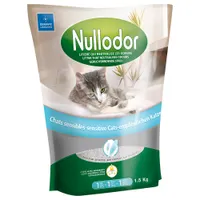 Litière Nullodor Sensitive pour chat - 1,5 kg