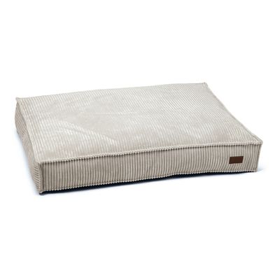 Designed by Lotte Liegekissen Ribbed, hellgrau ca. L 100 x B 70 x H 15 cm