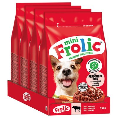 Frolic Mini govedina 6 kg (4 x 1,5 kg)