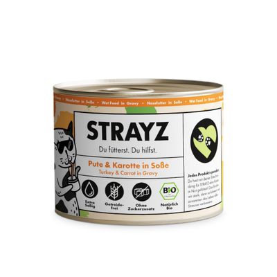 STRAYZ BIO Katze 6 x 200 g