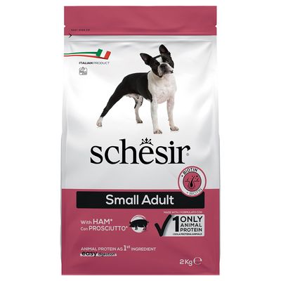 Schesir Small Adult con Prosciutto 2 kg