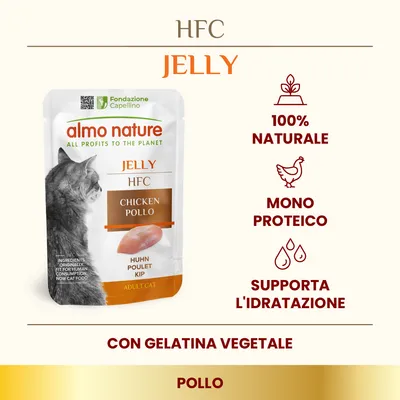 Almo Nature HFC Jelly in buste 24 x 55 g - Tonno e Sogliola
