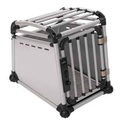 Nomad Tales Spirit Hundebox Aluminium - Grösse S: B 53 x T 68 x H 61 cm