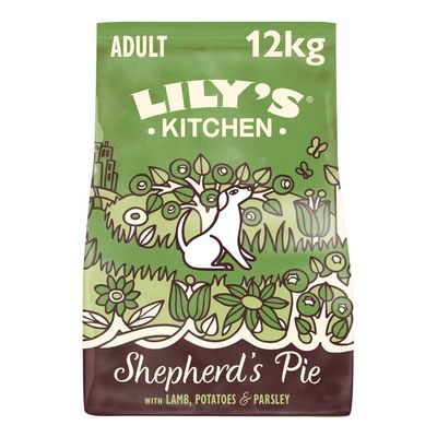 Lily's Kitchen Adult Dry Dog Food - Lamb, Potatoes & Parsley 12kg