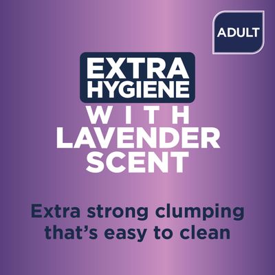 Ever Clean® Clumping Litter Extra Hygiene - Lavender Scent - 10l