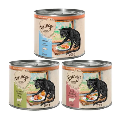 Sparpaket Feringa Selected Recipes 24 x 200 g - Mixpaket: Lamm, Rind, Lachs