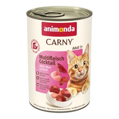 Ekonomipack: animonda Carny Adult 12 x 400 g Ekonomipack: animonda Carny Adult 12 x 400 g
