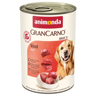 animonda GranCarno Original Adult 6 x 400 g - čisté hovězí