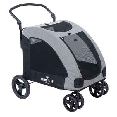 Nomad Tales Spirit Haustierbuggy, stone L 95 x B 82 x H 120 cm, bis 40 kg