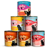 Lucky Lou Adult, 6 x 800 g - Pakiet mieszany Tasty (4 smaki)