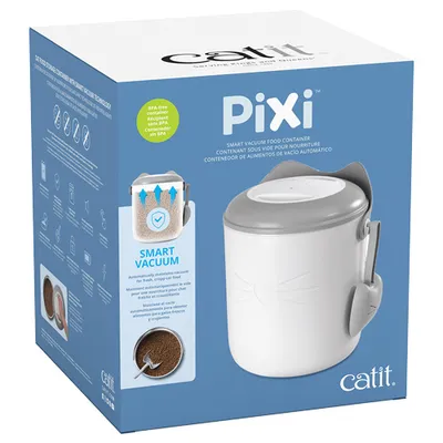 Catit Pixi Vacuum Food Container - up to 5.5kg of dry food Catit Pixi Vacuum Food Container - up to 5.5kg of dry food