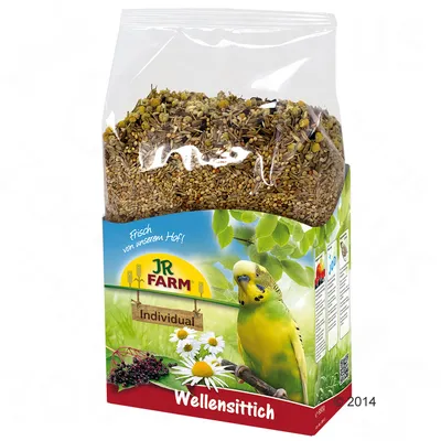 JR Farm Individual hullámos papagájoknak, takarmánykeverék természetes összetevőkkel, frissen a gazdaságunkról.
