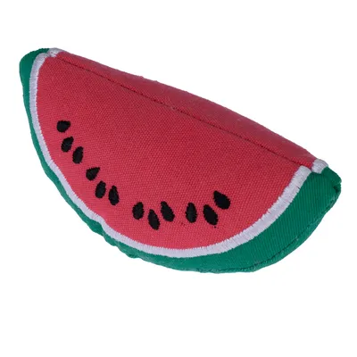 TIAKI Wassermelone mit Katzenminze - L 11,5 x B 5,5 x H 4,7 cm