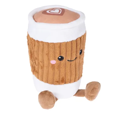 TIAKI игрушка для собак Happy Frappuccino, коричневый - 20 x 12 x 12 см