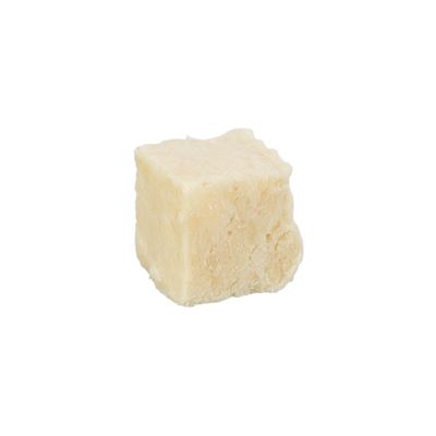 En enskild kub av torkat, ljusbeige material. Produktbild utan ytterligare synlig information.