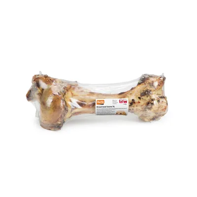 Karlie posušena goveja kost XL - približno 30 cm