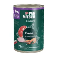 Pan Mięsko Dog, 12 x 400 g - Pasztet z krewetkami