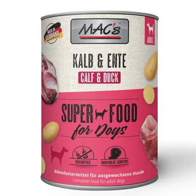 MAC's Adult 6 x 800 g - telecí a kachní