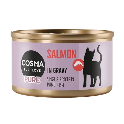 Cosma Pure, 6 x 80 g - Łosoś