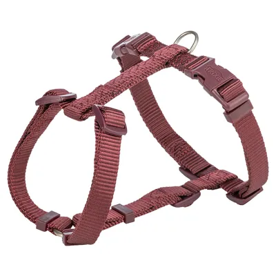 Trixie harnais pour chien Premium H, sangria - taille L - XL : 75 - 120 cm de tour de poitrine, 25 mm de large