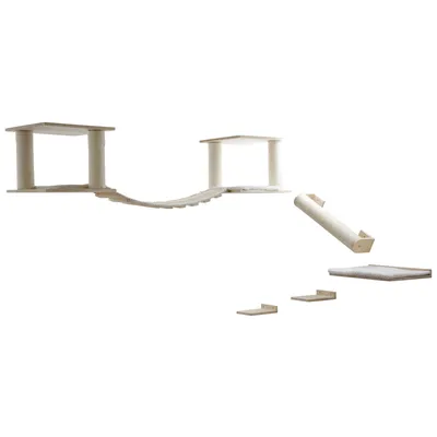 Kerbl Pet Katzenspielplatz Top XL - Set aus 7 Teilen