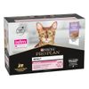PURINA PRO PLAN Delicate umido per gatto 12 x 85 g Tacchino in mousse