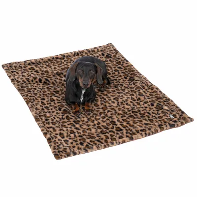 TIAKI Couverture douillette Leo - L 100 x l 70 cm