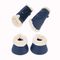 Nomad Tales Set Dressurgamaschen & Hufglocken, marineblau Sparset: 2 Dressurgamaschen & 2 Hufglocken, Größe XL