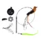 zooplus Basics interaktiv kattleksak 4-i-1 Lekpinne 95 cm, 4 leksaker 15 cm