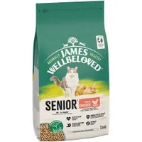 James Wellbeloved Senior 7+ Cat Hypoallergenic - Chicken - 1.5kg