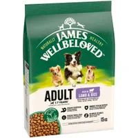 James Wellbeloved Adult Dog Hypoallergenic Lamb & Rice - Economy Pack: 2 x 15kg