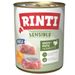 Sparpaket RINTI Sensible 24 x 800g Pute & Karotte
