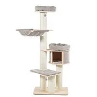 Rascador Natural Paradise Magnolia XL para gatos - Edición limitada: gris verdoso