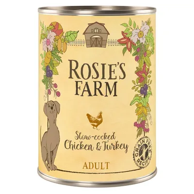 Rosies Farm Einzeldose Huhn & Truthahn 400 g 400 g Rosies Farm Einzeldose Huhn & Truthahn 400 g 400 g