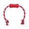 KONG Dental Hundespielzeug mit Seil Größe S: ca. L 49 x Ø 3,7 cm