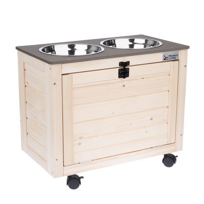 Modern Living úložný box s miskami Inari D 53 x Š 30 x V 43,5 cm