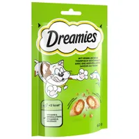 Friandises Dreamies Catisfactions, thon - lot % : 4 x 60 g