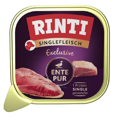 Экономупаковка RINTI Singlefleisch Exclusive, 30 x 150 г - Утка