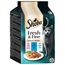 Sheba Fresh & Fine 6 x 50 g comida húmeda para gatos Salmón, atún y trucha en salsa