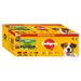 Pedigree Multipack portiezakjes gemengde selectie in gelei 4 soorten 40x100g Gemengde selectie in gelei (4 varianten)