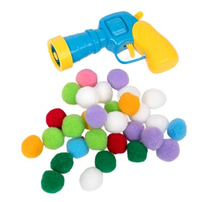 zooplus Basics Plüschball-Pistole für Katzen