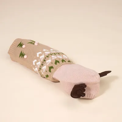 TIAKI sweter renifer dla psów - Rozmiar XL: długość pleców ok. 40 cm