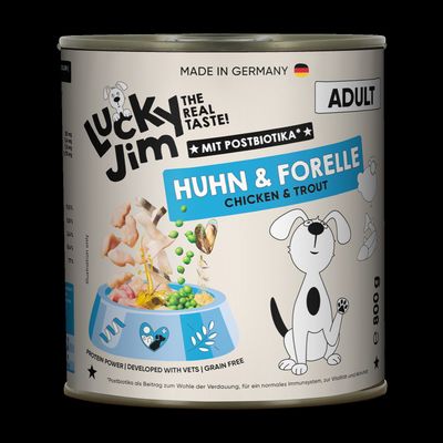 Lucky Jim Adult 24 x 800 g - výhodné balení
