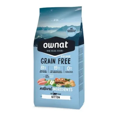 Ownat Grain Free Prime Kitten pour chaton – 3 kg Ownat Grain Free Prime Kitten pour chaton – 3 kg