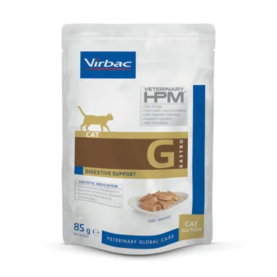 Virbac Veterinary Cat HPM Digestive Support - výhodné balenie: 24 × 85 g
