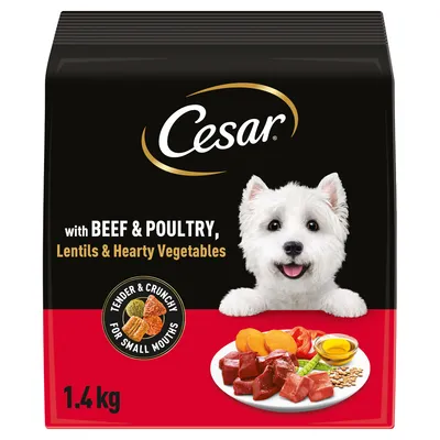 Cesar Adult with Beef, Poultry & Vegetables - 1.4kg