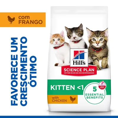 Hill's Science Plan Kitten frango ração para gatinhos - 1,5 kg